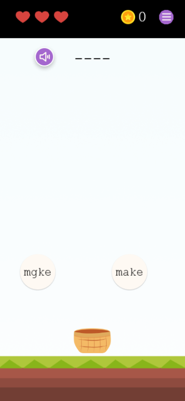 Word Construction Game